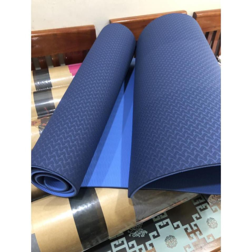 Thảm tập yoga 2 lớp TPE dày 6mm