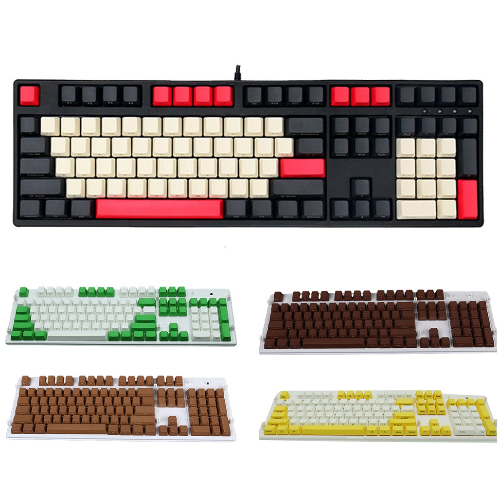 108 Keycap PBT chống mòn thích hợp cho bàn phím cơ 