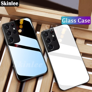 Ốp Điện Thoại Kính Cường Lực Cho Samsung Galaxy S21 Ultra S21 + Samsung S21 Plus A33 A53 A23 M33 M53 5G S22 Plus Ultra S21 FE A04S