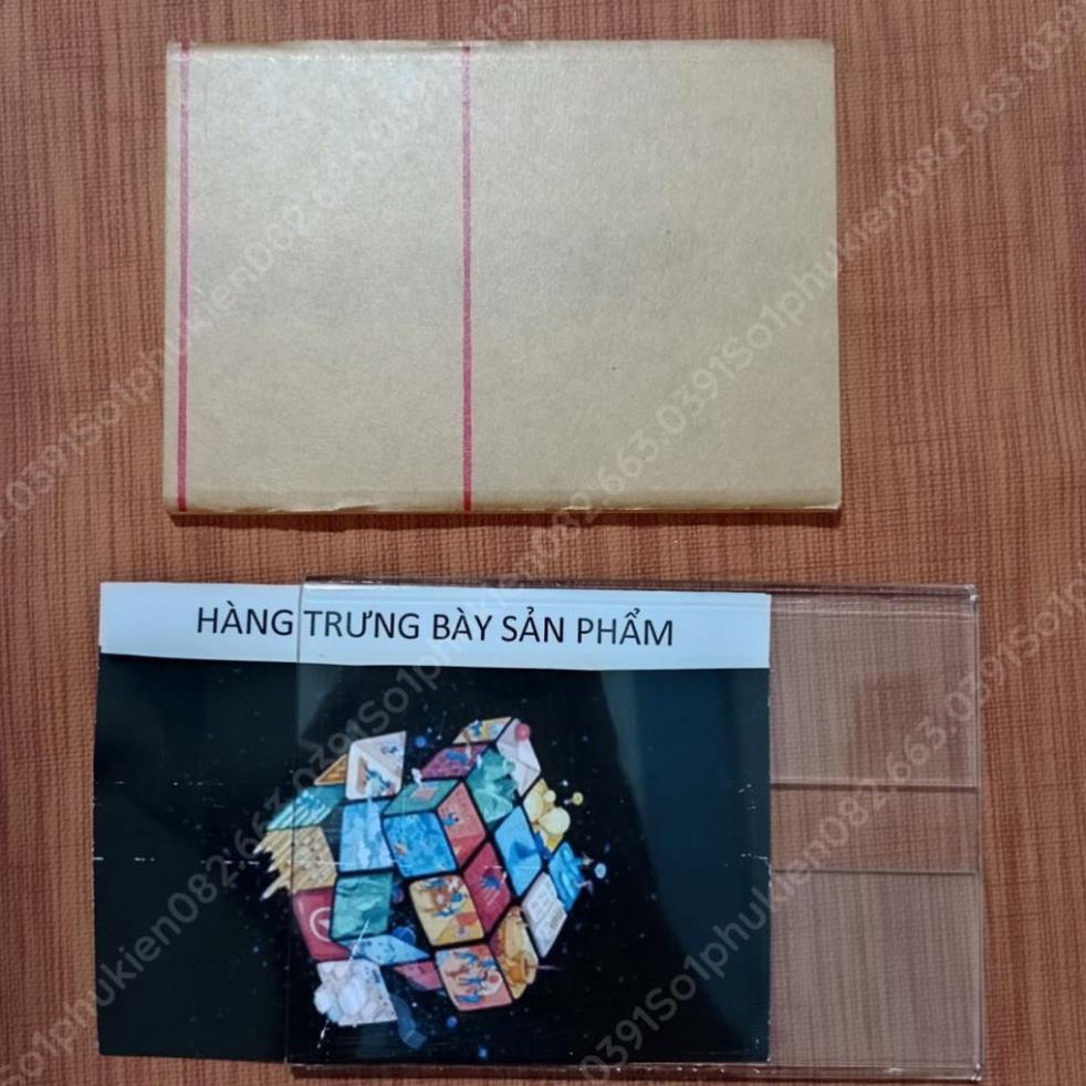Tấm mica cứng trong suốt để trưng thông tin, hình ảnh
