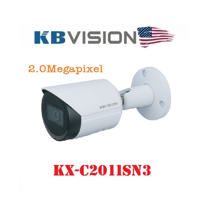 Camera IP hồng ngoại 2.0 Megapixel KBVISION KX-C2011SN3