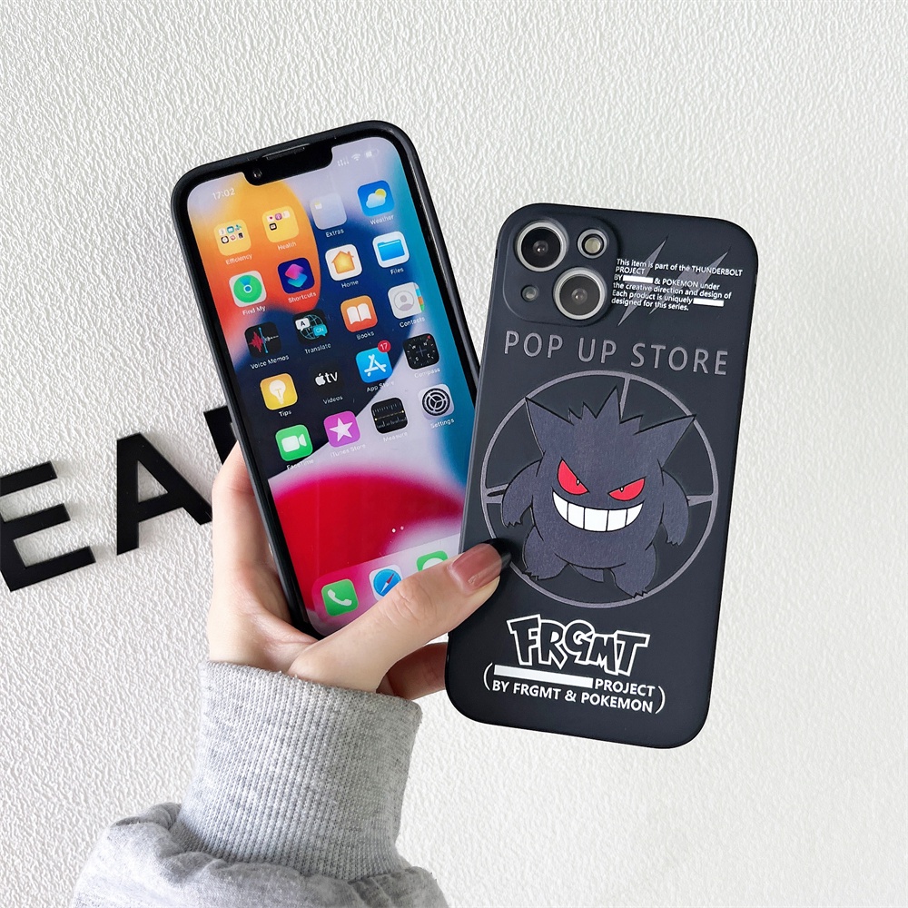 Ốp điện thoại silicon mềm hình Pokémon thích hợp cho iPhone 13 / 12 11 Pro Max X Xr 7 8 Plus
