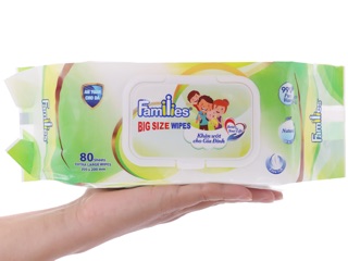 Khăn Ướt Big Size 80 tờ