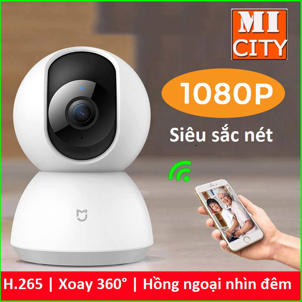Camera Mija xoay 360 độ phân giải 1080P | BigBuy360 - bigbuy360.vn