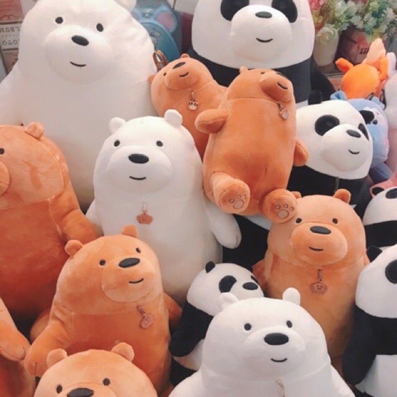 Gấu bông 3 anh em nhà gấu 40cm
