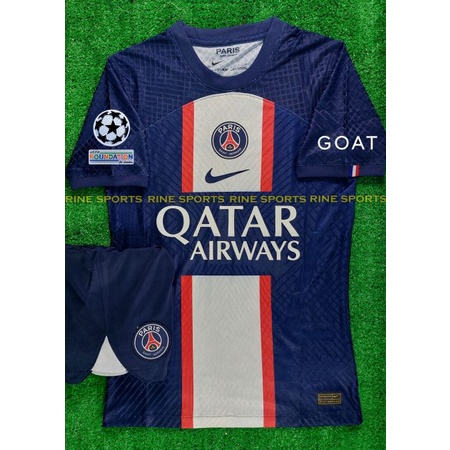 Bộ áo bóng đá PSG Sân nhà Super bodyfix Thailand mùa giải 2022-2023