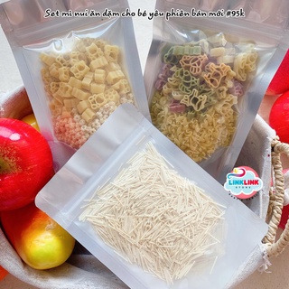 SET TÁCH LẺ các loại nui ăn dặm dành cho bé ăn thô tốt từ 8m trở lên