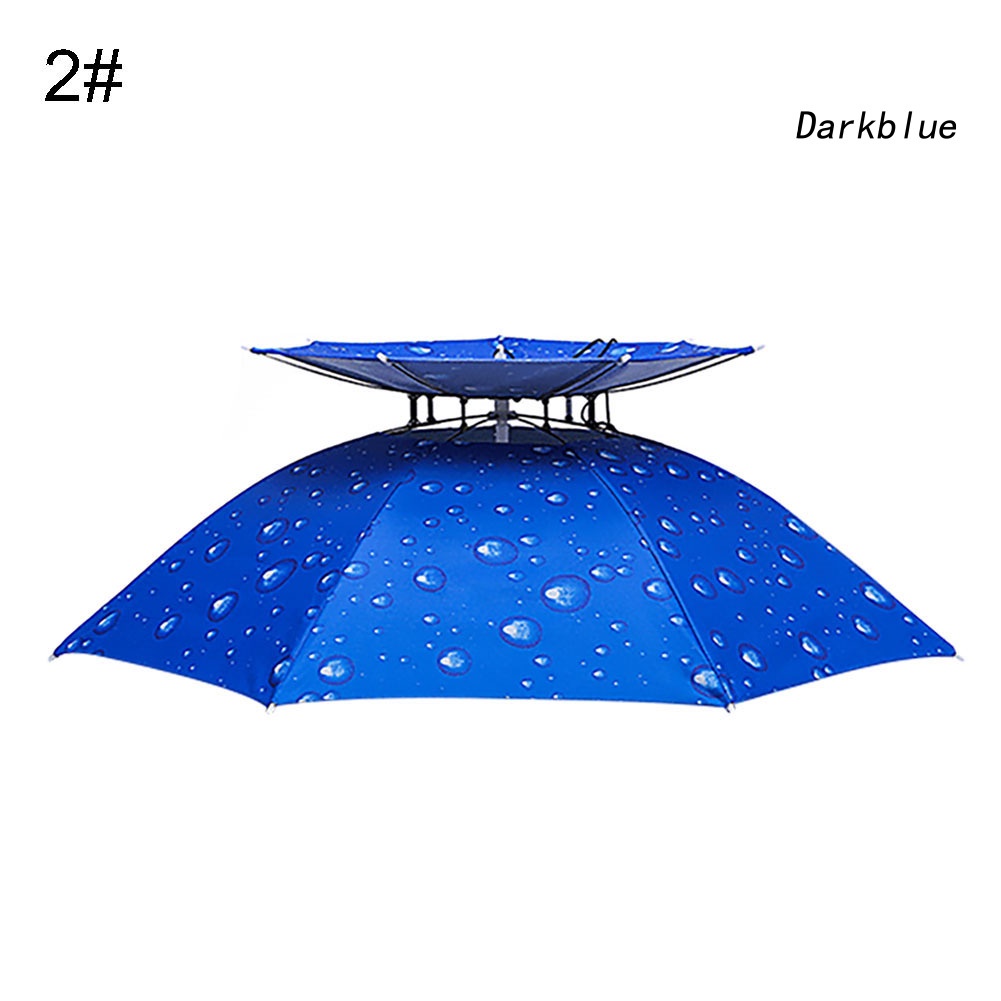 Dù Gấp Gọn Chống Tia UV Chống Gió Tiện Lợi Đi Câu Cá