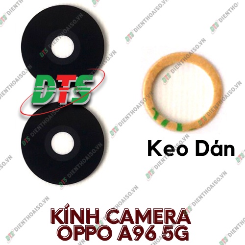 Kính camera oppo a96 kèm keo dán