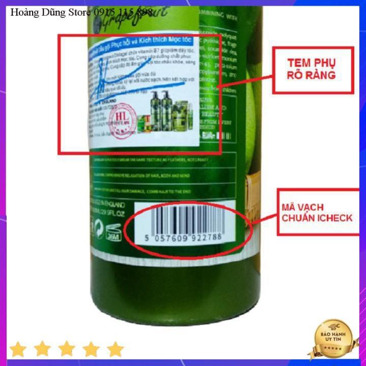 [FREESHIP] Bộ dầu gội xả bưởi kích thích mọc tóc siêu mềm mượt GRAPEFRUIT 850ml chính hãng giá rẻ DG15 | BigBuy360 - bigbuy360.vn