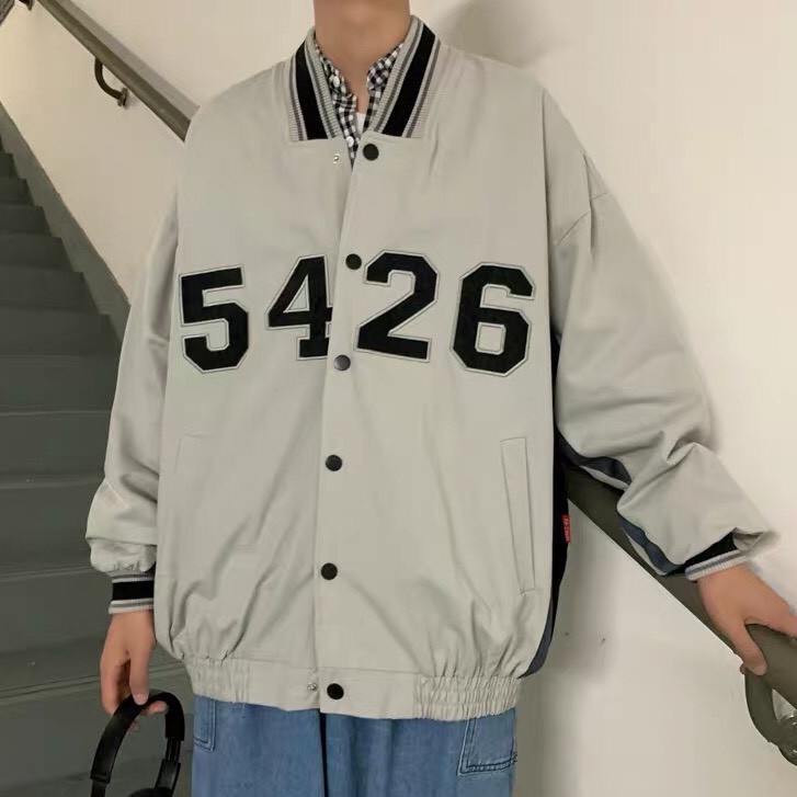 Áo Khoác Dù BomBer Unisex - Áo Jacket Bombers In 54 26  Mẫu Siêu Hot - 3 Màu (có form rộng + kèm ảnh thật)