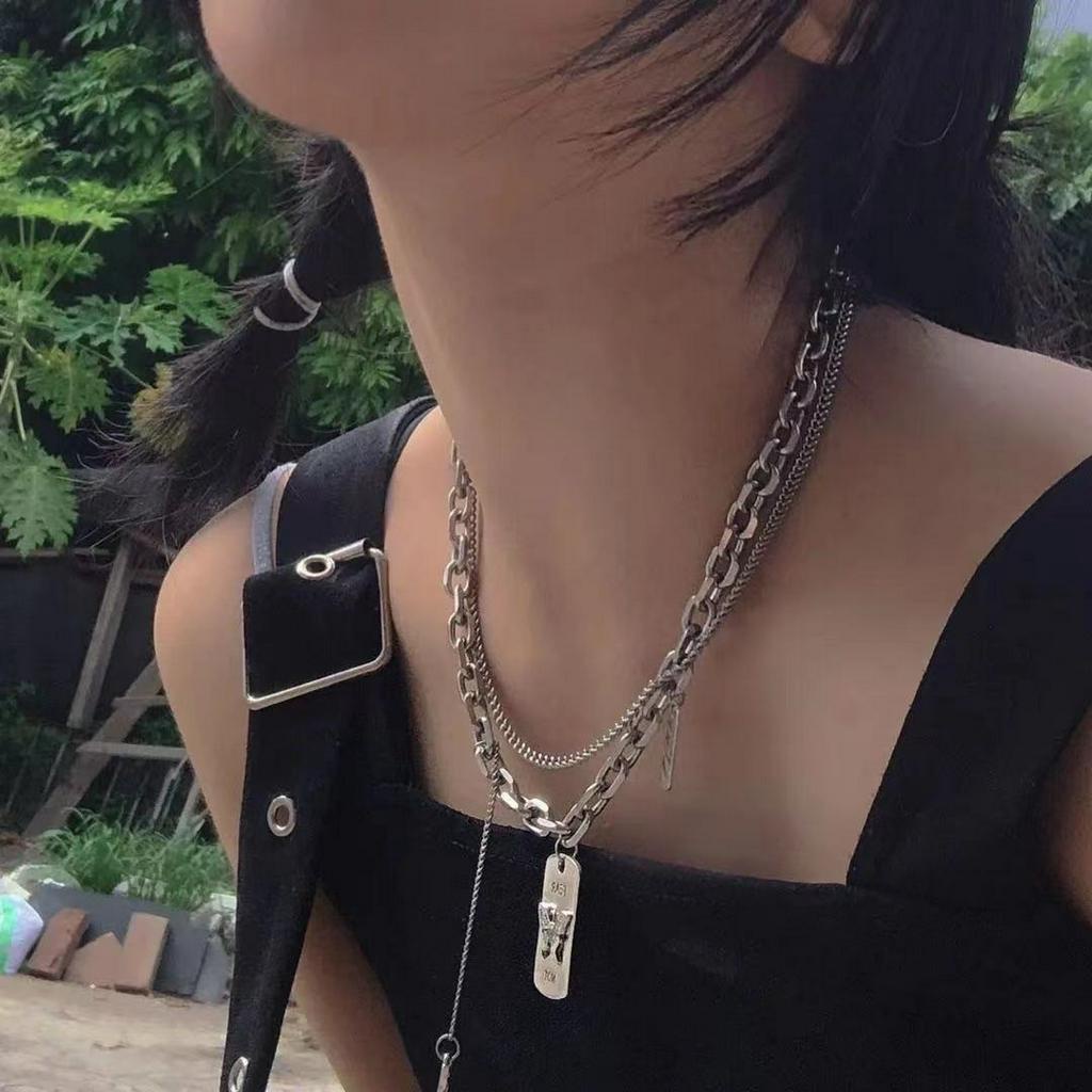 Vòng cổ 2 Lớp Hình Bướm Gấp Gọn Mới