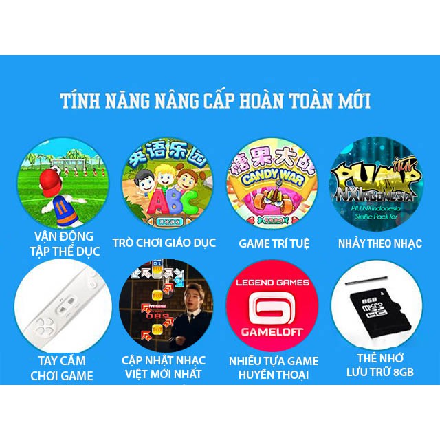 Nhạc Việt-Thảm Nhảy Audition P2 1000 Game In 1 Kèm Remote