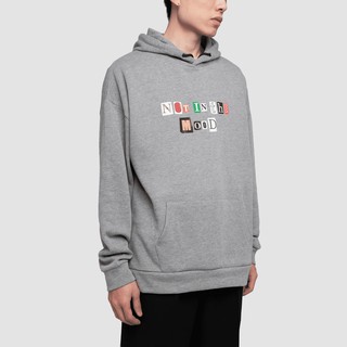 Áo Nỉ có mũ Unisex Dài tay 21ST URBAN Not In the Mood Nhiều màu