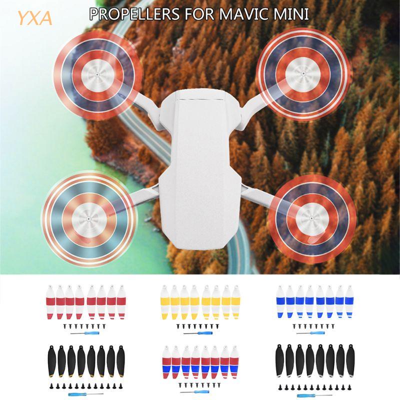 Set 1 / 2 / 4 Cặp Cánh Quạt Nhiều Màu Cho Máy Bay Điều Khiển Từ Xa Dji Mavic Mini