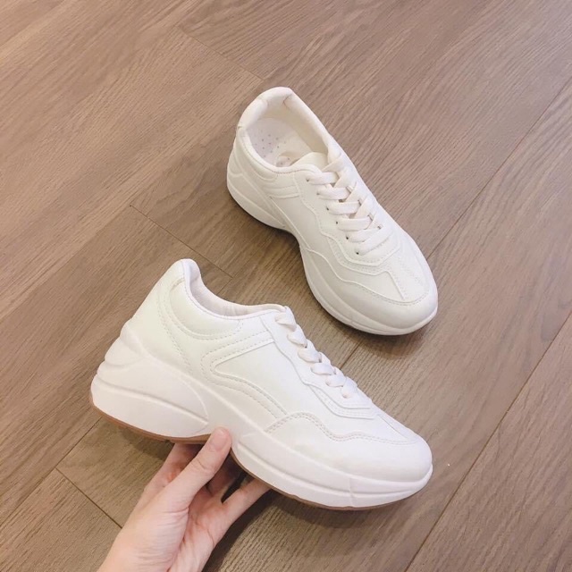 Kaleea - Giày Thể Thao Nữ T10 Sneaker Độn Đế 5p Thời Trang