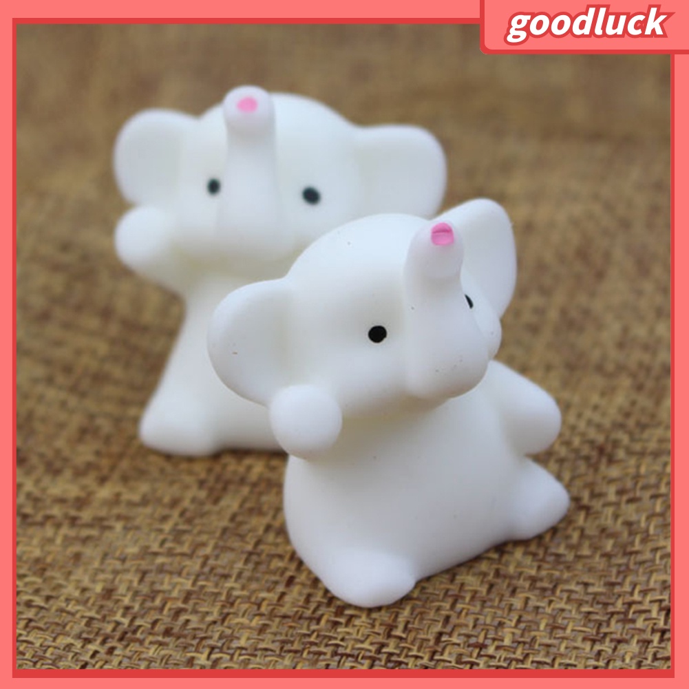 Đồ chơi squishy hình con voi dễ thương giúp giảm căng thẳng