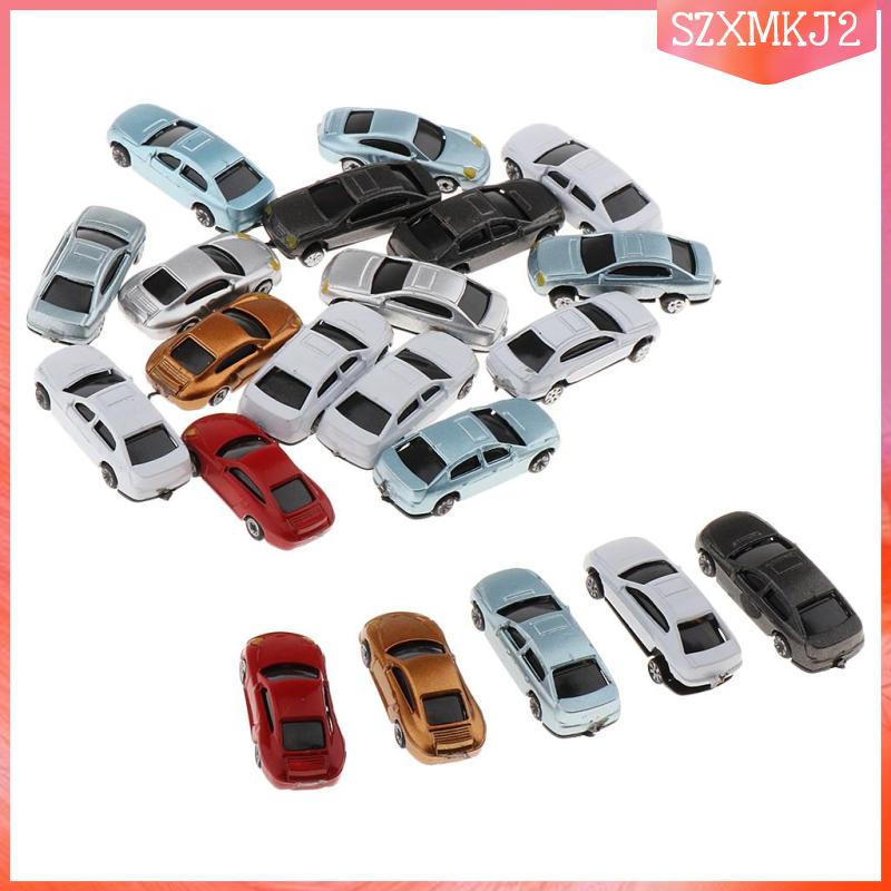 Set 20 Phụ Kiện Trang Trí Phong Cảnh Bãi Đậu Xe szxmkj2
