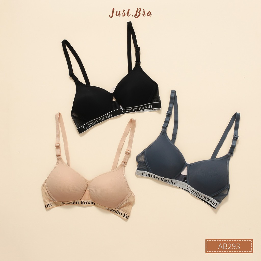 [Mã WABRJB031 giảm 10% đơn 99k] Áo ngực Just Bra mút mỏng bàn tay không gọng AB293 | BigBuy360 - bigbuy360.vn