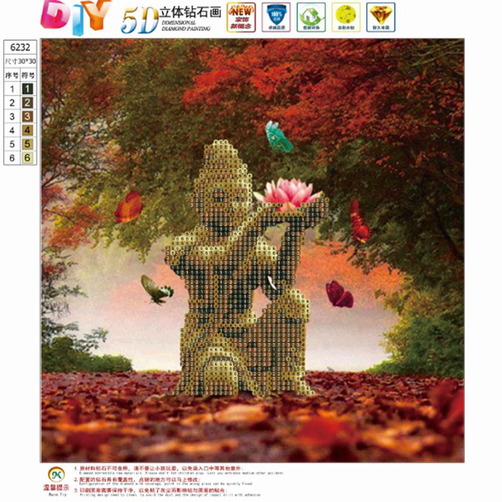 Tranh Đính Đá Kim Cương 5D Hình Phật Giáo Trang Trí Tường Nhà | BigBuy360 - bigbuy360.vn