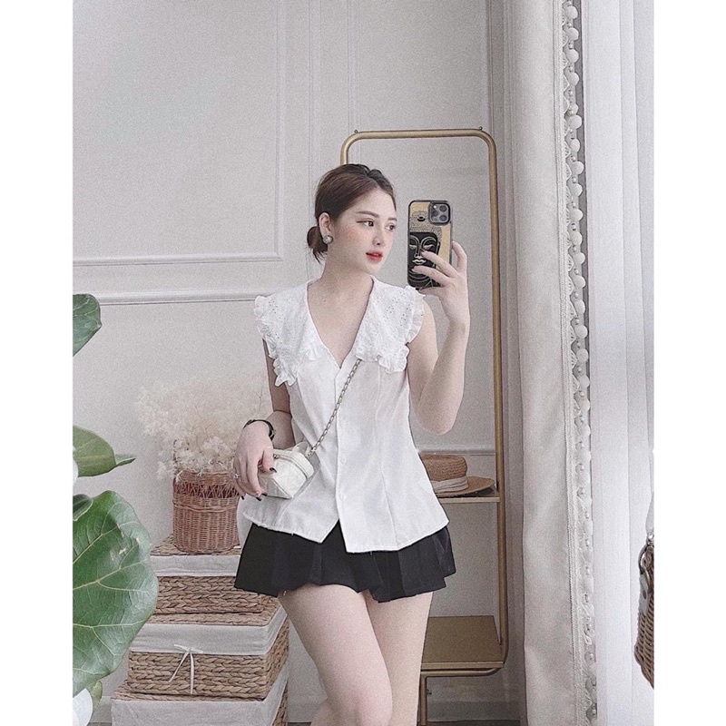  chân váy xếp ly, chân váy nữ đen chất umi cao cấp | BigBuy360 - bigbuy360.vn