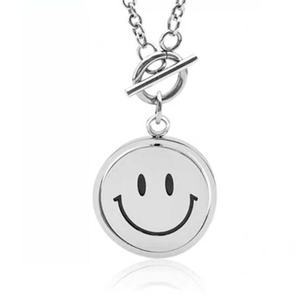 Vòng cổ mặt hình mặt cười / buồn phong cách hip hop