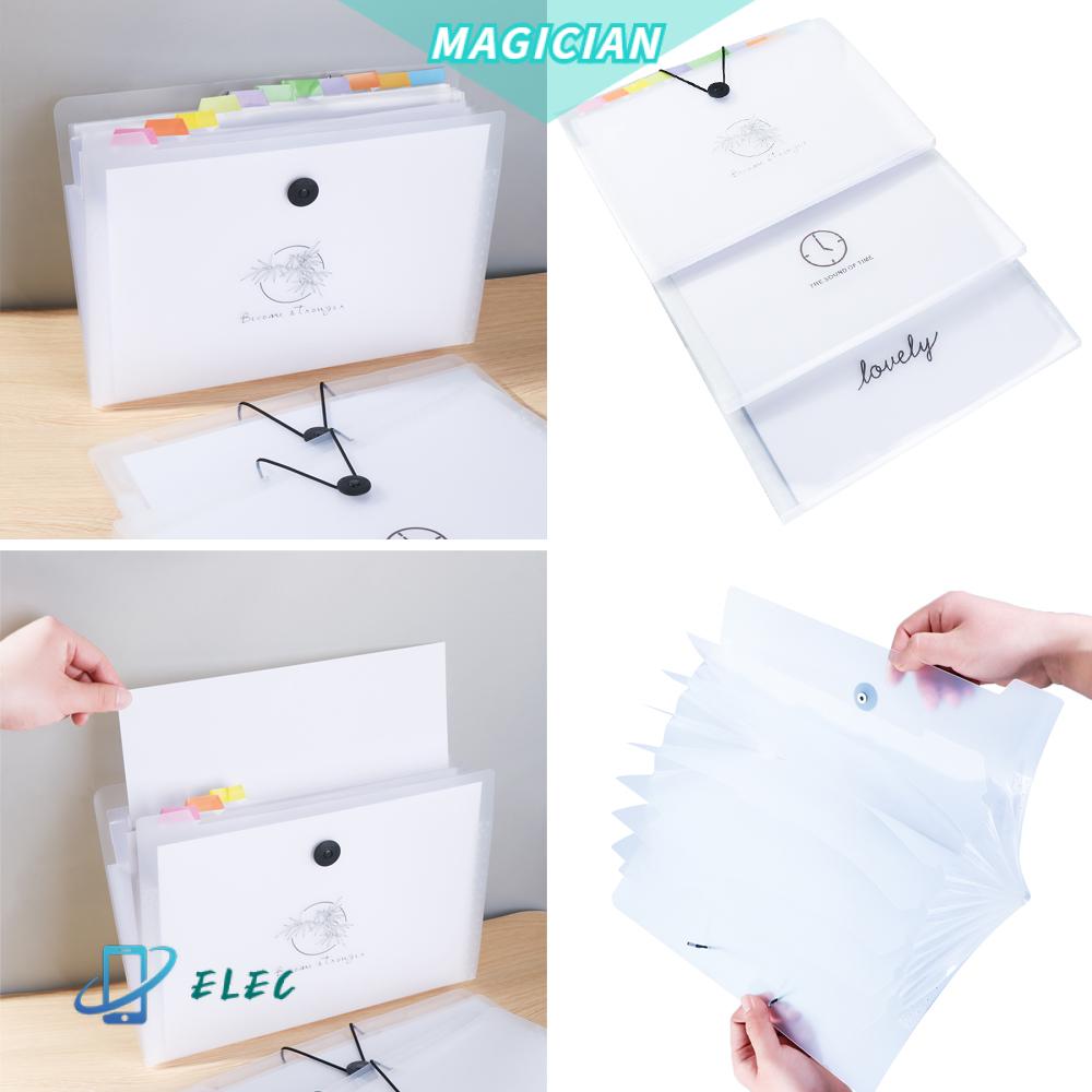 Hộp Đựng Tài Liệu 5/8/12 Lớp Mở Rộng Có Nhãn Dán Tiện Dụng Cho Văn Phòng