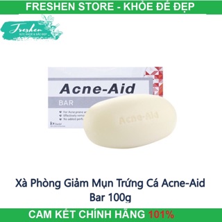 Xà phòng giảm mụn trứng cá Acne-aid 100g