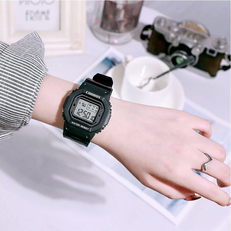 Đồng Hồ Điện tử Trẻ em thể thao chống nước CooBoss- Mẫu mới 2021