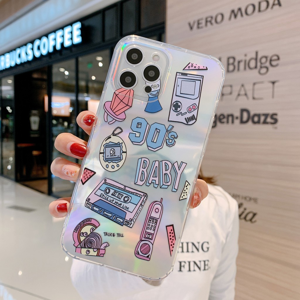 Ốp lưng iphone 6, 6s plus, 7 8 Plus, X, XS, XR, XSMAX, 11, 12, 13 PROMAX TRONG SUỐT BABY CUTE PKVN