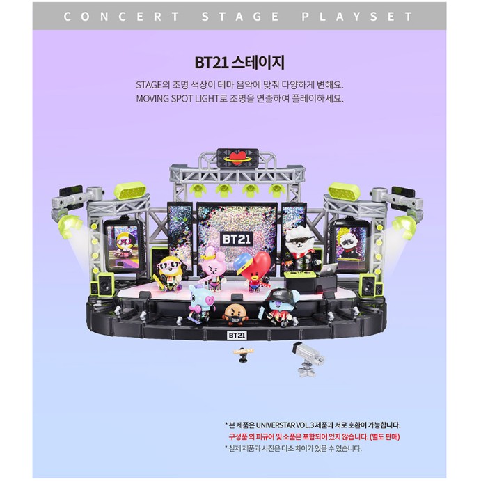 Ngôi sao vũ trụ BT21 Concert Stage