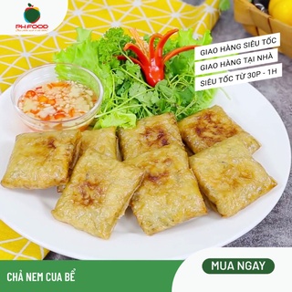 - chả nem cua bể loại ngon khay 12 chiếc hút chân không