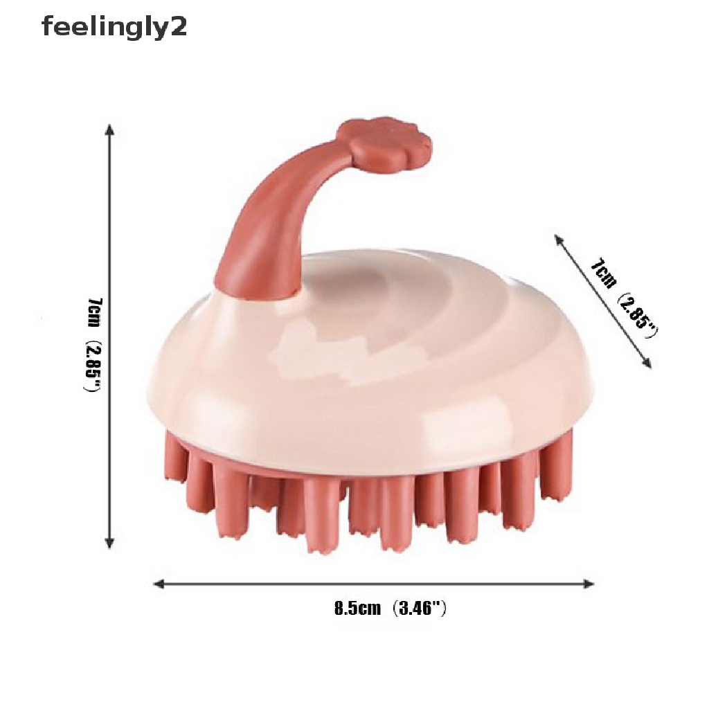 1 Lược Gội Đầu Mát Xa Da Đầu Cầm Tay Tiện Dụng