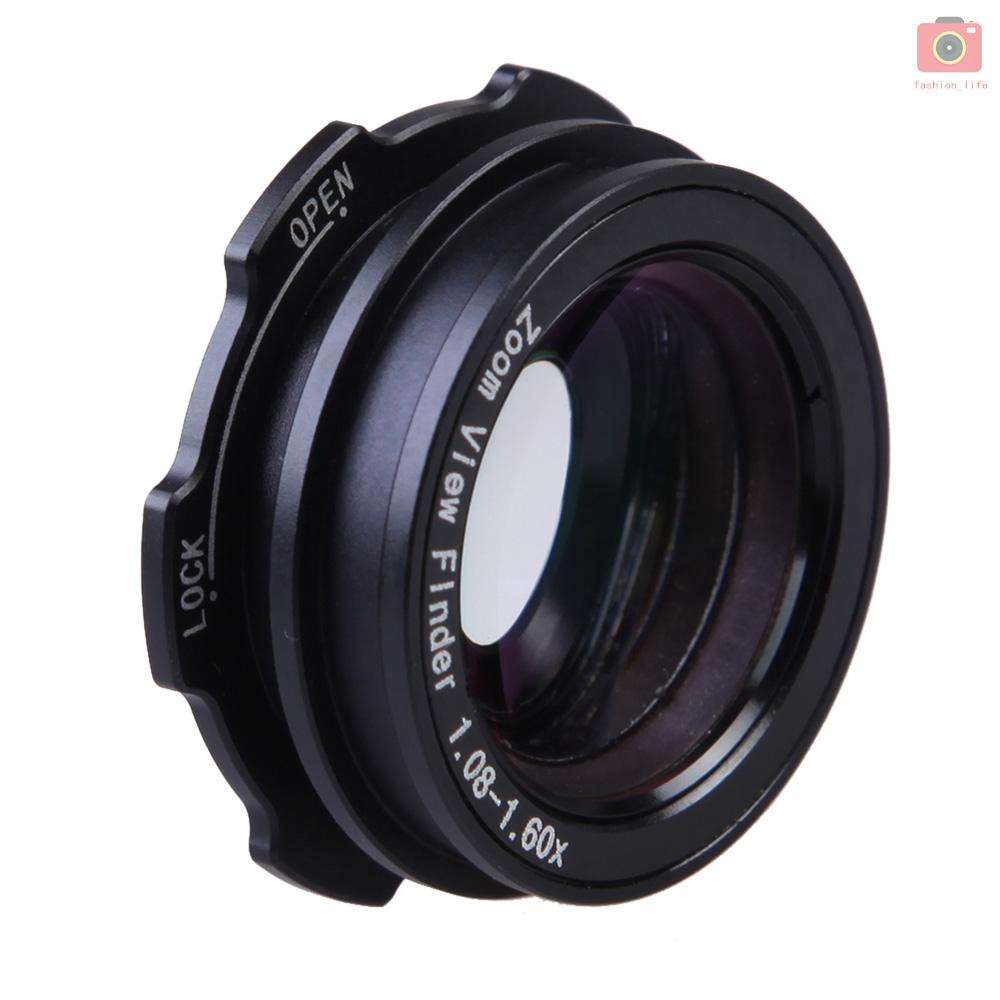 Ống Ngắm 1.08x-1.60x Zoom Cho Máy Ảnh Canon Nikon Pentax Sony Olympus Fujifilm Samsung Sigma Minoltaz Slr