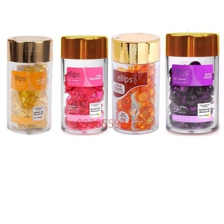  Serum Dưỡng Tóc Ellips Vitamin Hair Vitamin Moroccan Oil Jar Hũ 50 Viên 