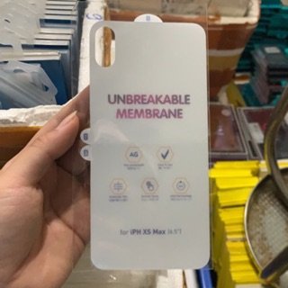 Dán ppf nhám AG chống bám vân tay iphone xs max