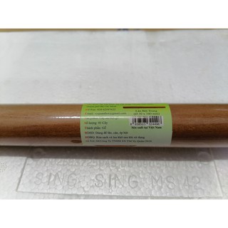 Cây cán bột gỗ (dough roller) 34cm