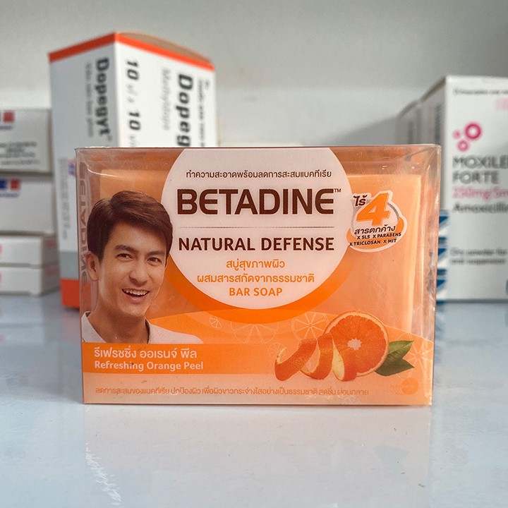 Xà phòng Betadine hương cam-110gr | BigBuy360 - bigbuy360.vn