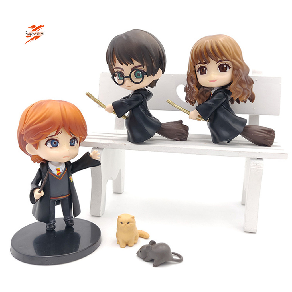 Set 6 Mô Hình Các Nhân Vật Trong Phim Harry Potter Đẹp Mắt