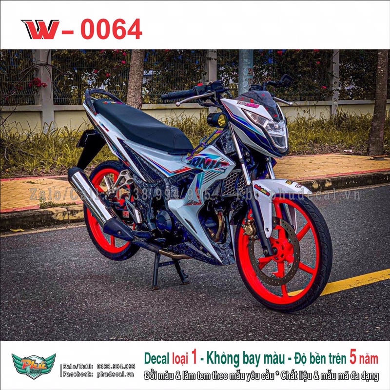Tem rời Sonic Trắng 7 Màu