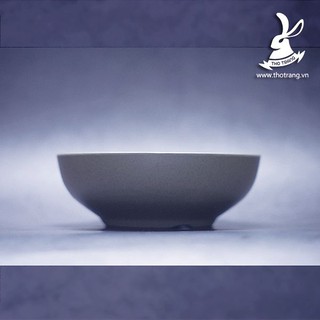 Tô bún bò tròn trơn màu Nâu nhám nhựa Melamine đa dạng nhiều size