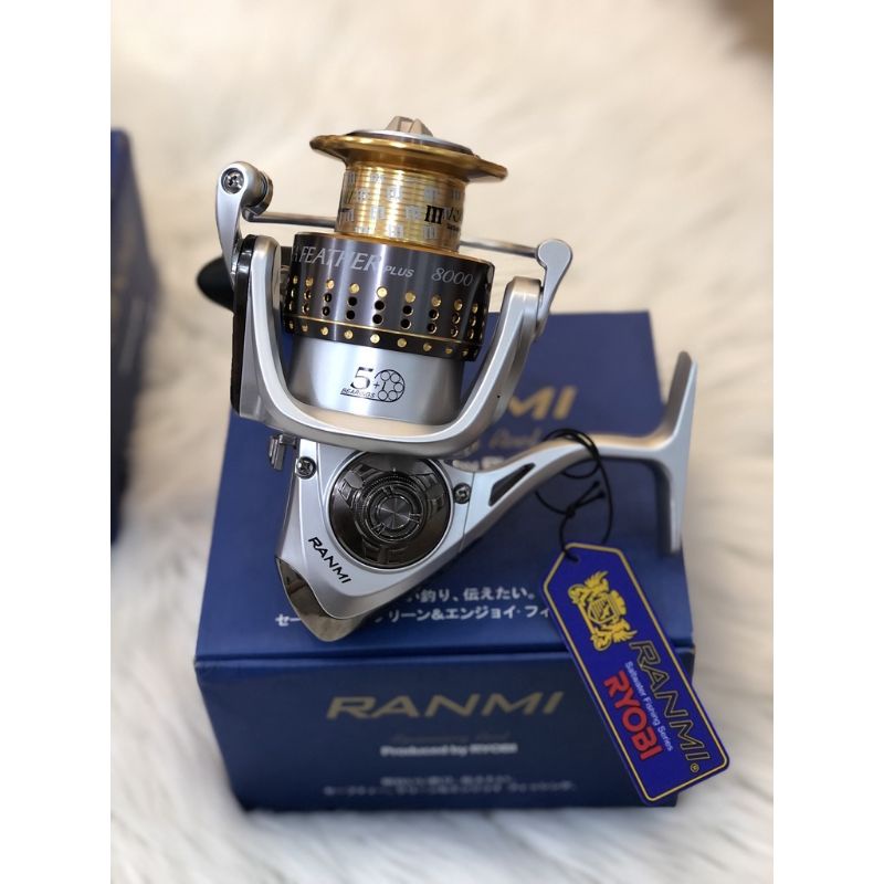 Máy Câu Cá Ryobi Ranmi Plus 6000 7000 8000- Máy Câu Cá Đến Từ Thương Hiệu Nổi Tiếng Nhật Bản Siêu Bền Và Chất Lượng .