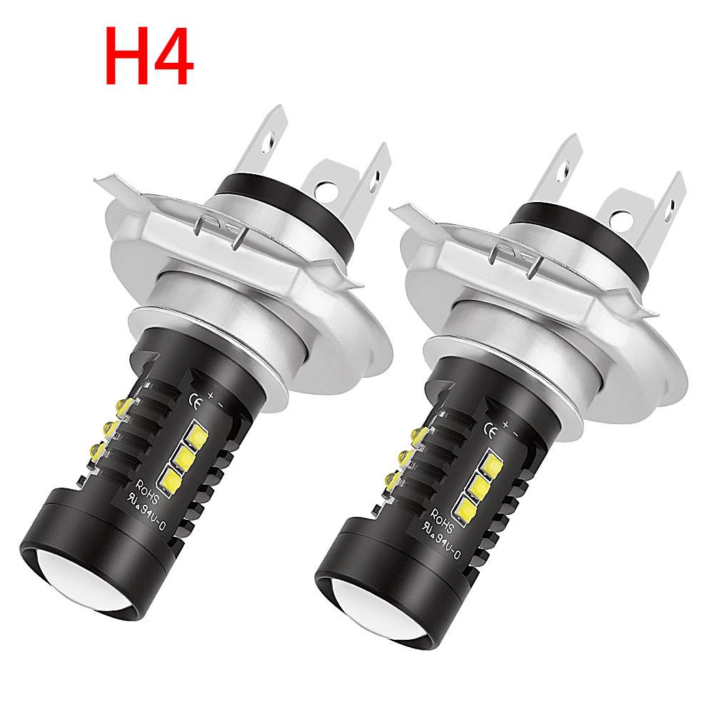 1 Bóng Đèn Phá Sương Mù 60W 2400LM H4 9003 Cho Xe Hơi