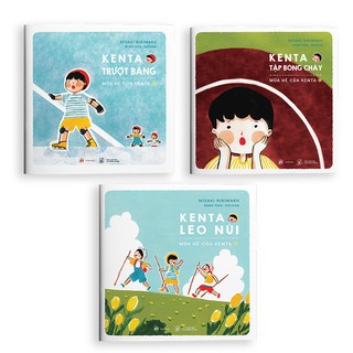 Sách - Kenta khám phá các môn thể thao - Ehon dành cho trẻ từ 2-8 tuổi
