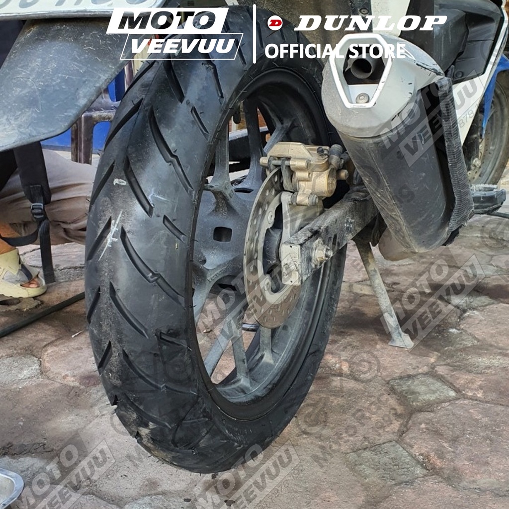 Vỏ lốp xe máy DUNLOP 120/70-17 TL D102 Lốp không ruột