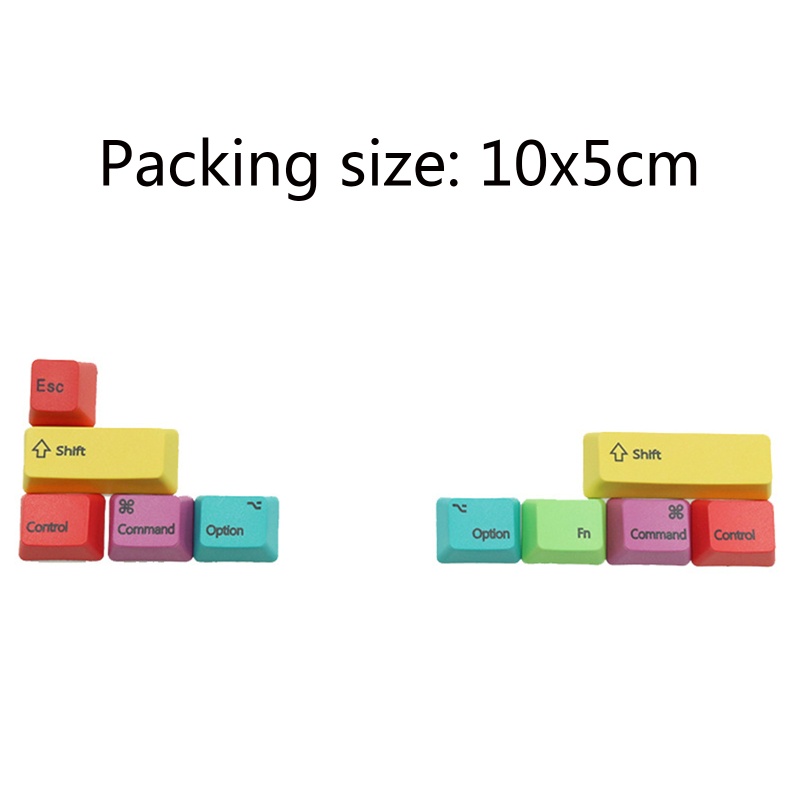 Nắp Gắn Thay Thế Bàn Phím Cơ OEM PBT CMYK 10 Phím Thay Thế Tiện Dụng