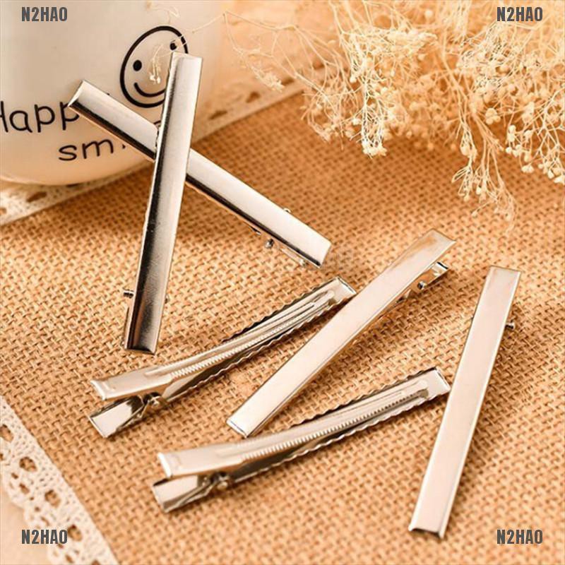 Set 20 kẹp tóc kim loại kiểu miệng cá sấu cỡ 3.2-9.7cm cho nữ