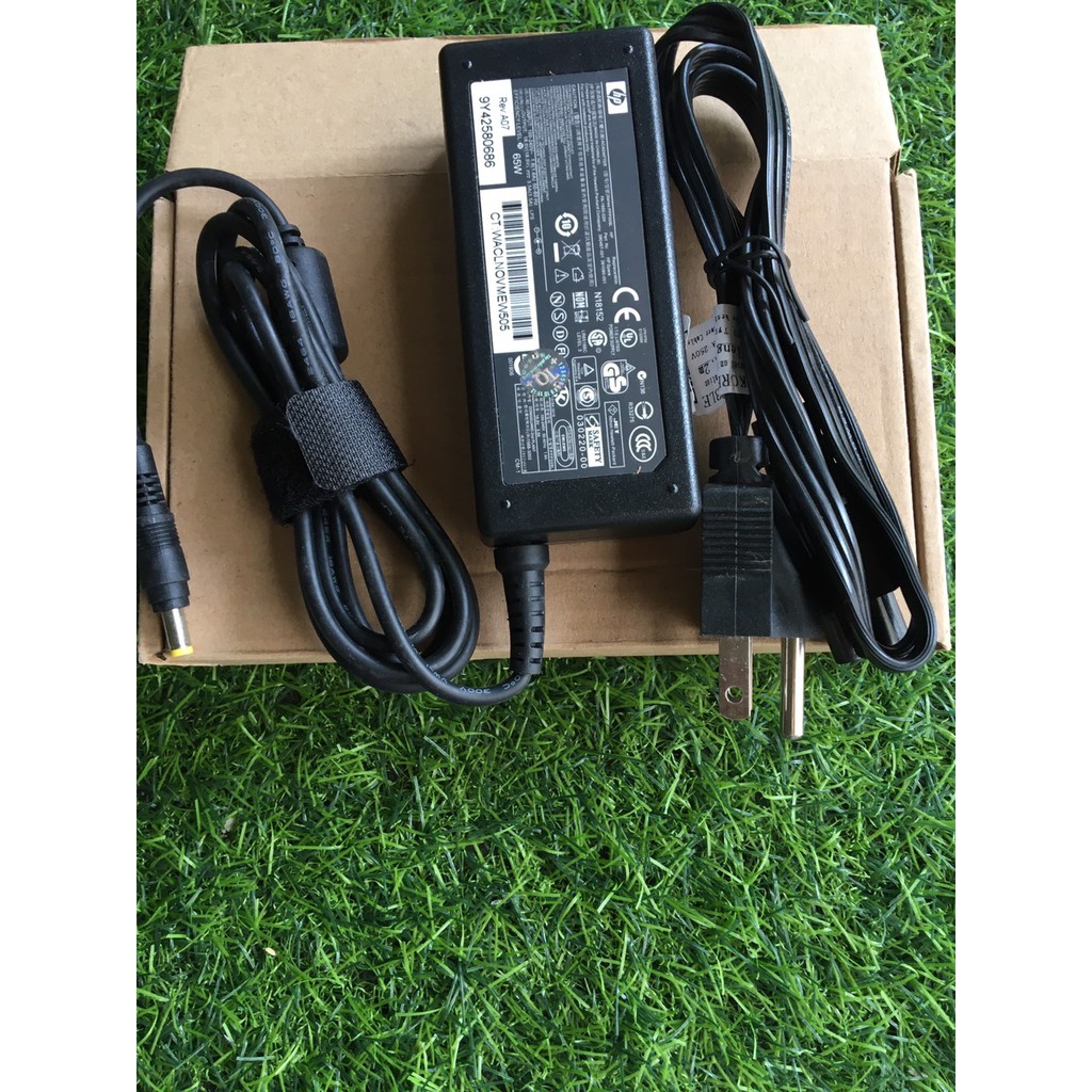 Sạc Laptop HP 18.5V - 3.5A Hàng zin cao cấp , Tặng dây