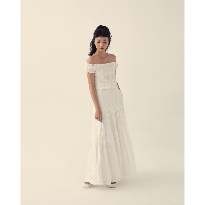 Áo nhún (Cam-Trắng) | BigBuy360 - bigbuy360.vn