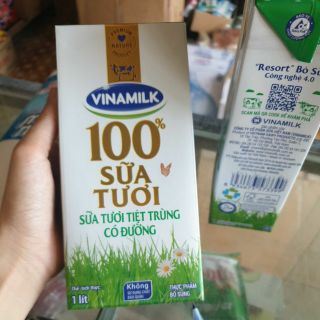 Sữa vinamilk 100% sữa 1lit